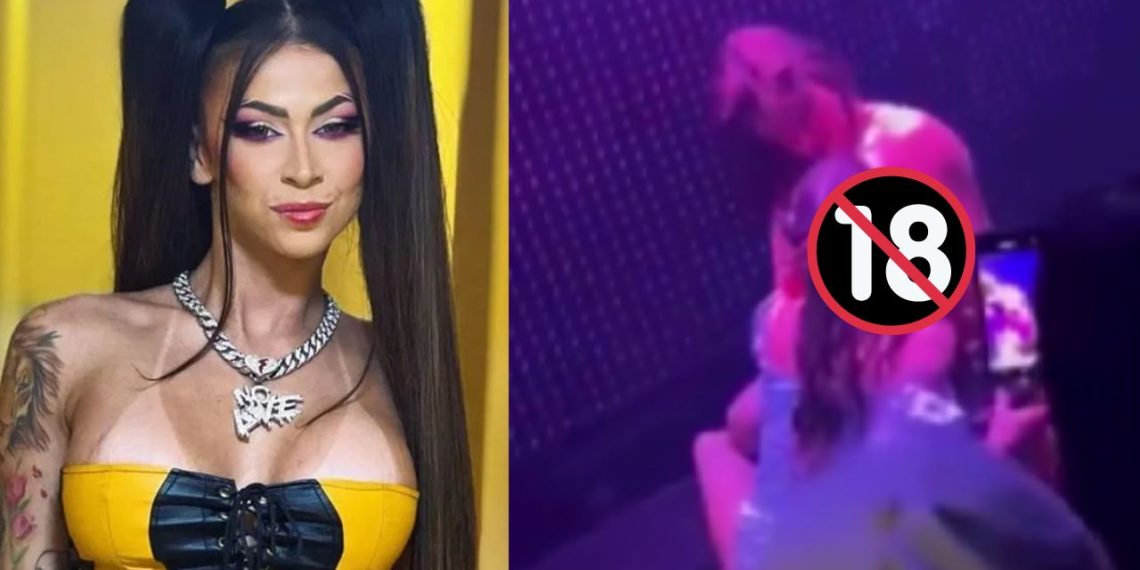 Mc Pipokinha recebe sex0 oral de fã durante show VÍDEO 18 MSKTV