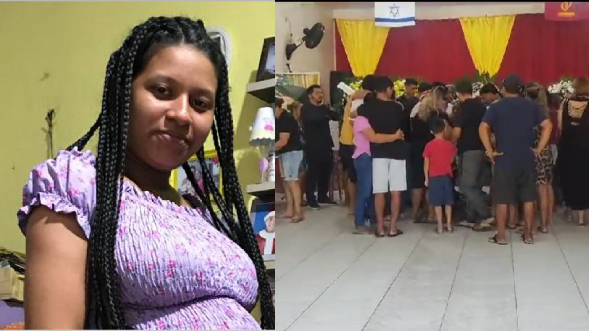 Familiares de jovem grávida assassinada prestam últimas homenagens MSKTV