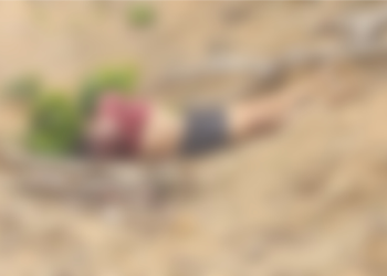 Amarrado nas mãos e pescoço corpo é ‘desovado’ em ramal