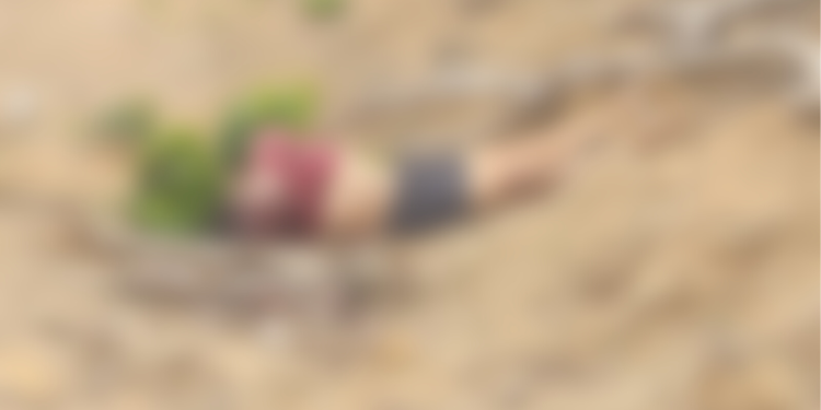 Amarrado nas mãos e pescoço corpo é ‘desovado’ em ramal