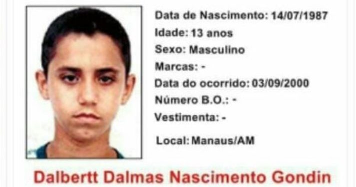 Após 22 anos, caso de criança desaparecida no Amazonas é resolvido