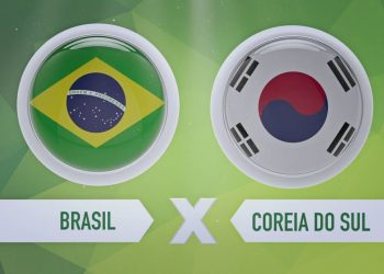 Próximo jogo do Brasil será segunda-feira (5) contra a Coreia do Sul