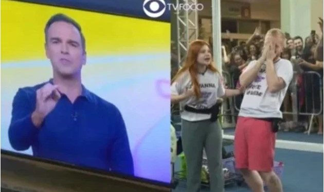 Tadeu é confundido com Thiago Leifert por participante da Casa de Vidro