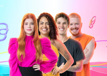 Gabriel e Paula Foram escolhidos pelo público para o BBB 23