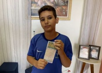 Criança acerta números da Mega da Virada, mas mãe não faz o jogo