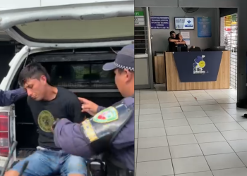 Bandido faz funcionária de lotérica refém durante assalto