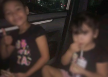 Irmãs são sequestradas no Coroado, na rua da Prata, Coroado, Manaus. De acordo com a mãe ela ela esqueceu a porta da garagem aberta.