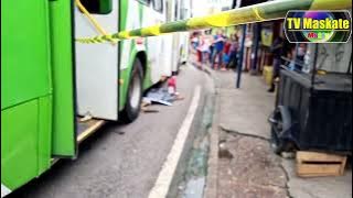 URGENTE – Homem é atropelado por ônibus na avenida Brasil