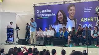 Governador dá início ao ano letivo nas escolas estaduais