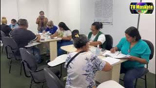 Cadastramento dos vendedores de café da manhã na base de dados da Secretaria (SEMACC) na tarde desta sexta-feira,10.