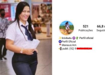 A 'talarica' da Bemol, Iris Sales anunciou anuncio que virou blogueira e esta fazendo publi, após ter tido caso com um homem casado.