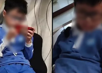 Um pai na China obrigou o filho a jogar videogame por 17 horas sem dormir como punição por ter sido pego jogando à 1h da manhã.