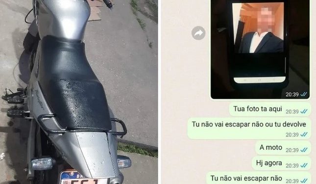 Um homem aplicou um golpe e fugiu com uma moto que havia sido anunciada pela web durante um test-drive com o veículo. Golpista foge