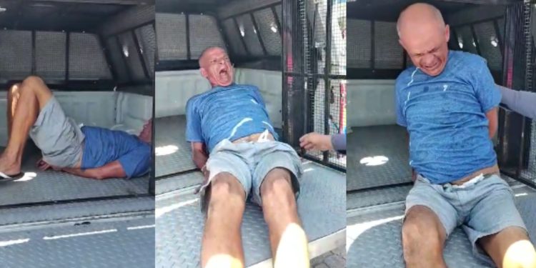 Um homem de 59 anos acusado de importunação sexual dentro de um ônibus coletivo no T1, localizado no Centro, em Manaus.