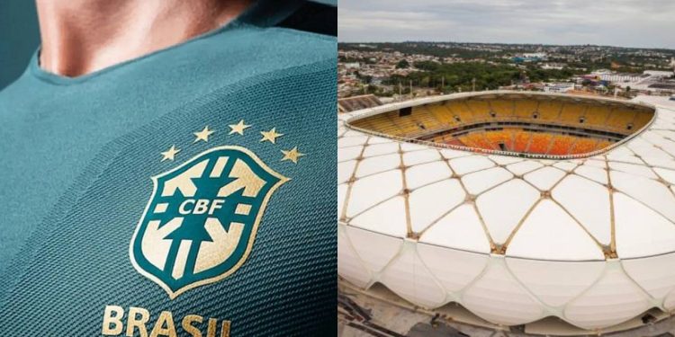 Seleção Brasileira jogará na Arena da Amazônia de verde pela 1ª vez na história