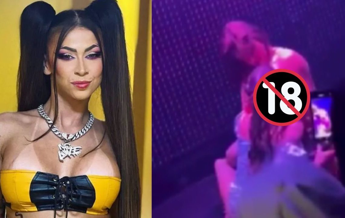 Mc Pipokinha mais uma vez causou polêmica. A funkeira foi gravada recebendo sexo oral de uma fã durante a performance de um de seus shows.
