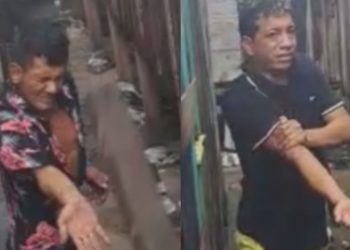 Após uma dupla ter roubado um mercado em Manaus, um vídeo começou a circular que mostra eles sendo castigado pelo 'tribunal do crime'. 