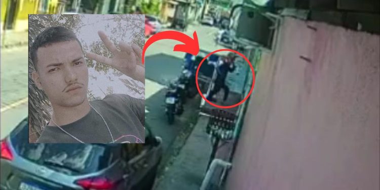 Um jovem foi executado a tiros nesta terça-feira (21), enquanto cortava o cabelo na rua Brasil, bairro Coroado, zona leste de Manaus.