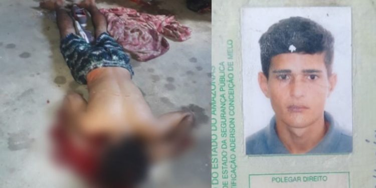 Um jovem foi executado no momento em que almoça dentro de sua casa que fica situada no bairro Cidade de Deus, zona norte de Manaus.