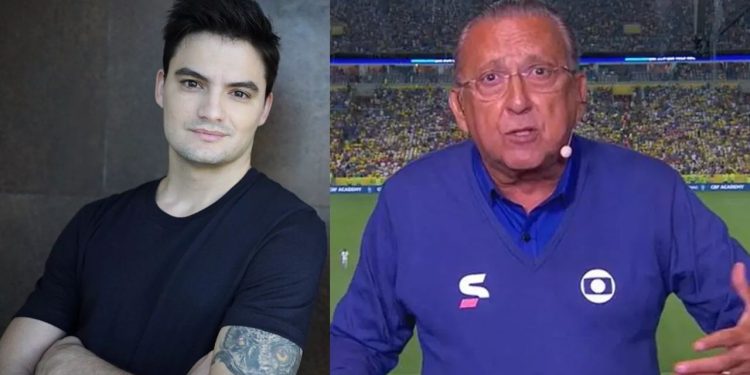 A transmissão do jogo do Brasil contra o Marrocos no "Canal GB", de Galvão Bueno, no YouTube, contará com a participação de Felipe Neto.