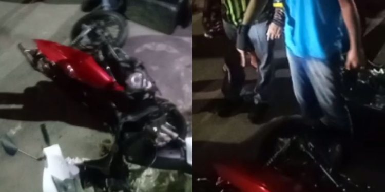 Um entregador de delivery acabou indo parar na delegacia depois que tentou fugir em sua motocicleta de uma bliz em Manaus. 