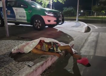 Marcos Ribeiro Filho, 42 anos, foi morto com uma facada no peito na noite desta terça-feira (28), na avenida Floriano Peixoto, Centro