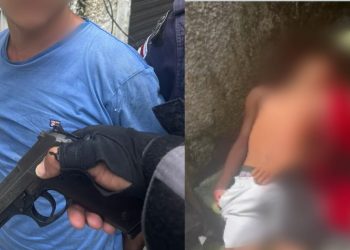 Uma briga entre facções terminou com um jovem conhecido como 'Neguinho' baleado na cabeça e Carlos Vitor Serrão Almeida, 23, preso.