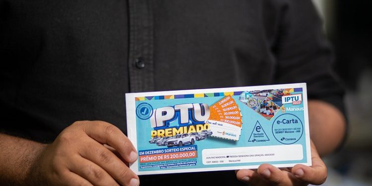 A Prefeitura de Manaus prorrogou o vencimento do Imposto Predial e Territorial Urbano (IPTU) do exercício de 2023. Prazo para