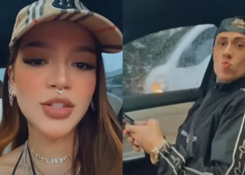 Mel Maia ganha R$ 10 mil de aniversário de aniversário de namoro do MC Daniel. "Hoje, eu e o Dan fazemos seis meses de namoro. Ele me deu um presente"