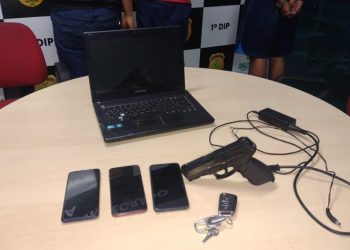 Dois são presos e menor apreendido após tocar o terror no Centro de Manaus