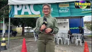 PAC móvel atende a população no Parque 10