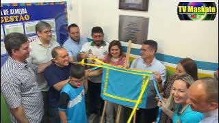 Reinauguração da escola municipal Maria Rufina