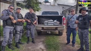 Em Presidente Figueiredo, trio é preso com mais de 11 quilos de maconha