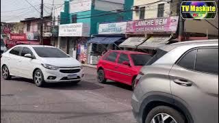 Motoqueiro atinge viatura da Polícia Federal