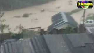 Forte chuva deixa famílias em desespero neste sábado, em Manaus