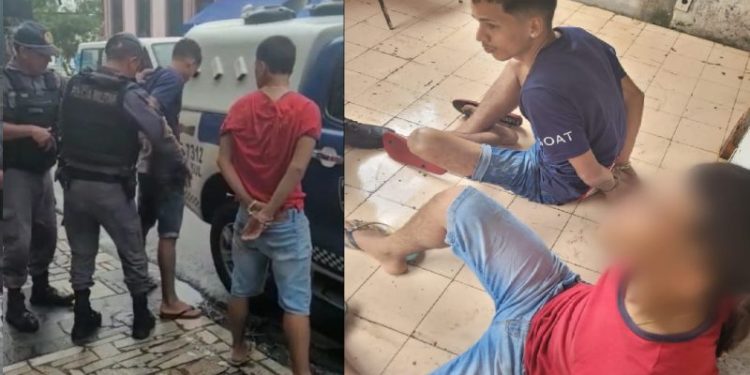 Durante um patrulhamento da 24ª Cicom, um venezuelano de 28 anos foi preso e um adolescente foi apreendido no Centro de Manaus.