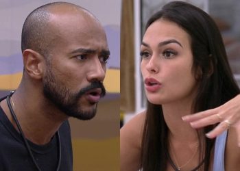 Enquetes mostram disputa entre Ricardo e Larrissa no paredão desta terça-feira (14)