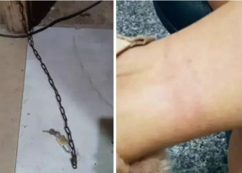 Um homem de 42 anos foi preso após acorrentar a própria filha de 14 anos, dentro de casa, para que ela não fosse ver o namorado. Pai é