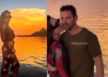 A Rafa Kalimann realizou uma viagem turística pelo Amazonas ao lado do namorado novo Antonio Bernardo Palheiros na sexta-feira (31).