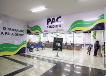 Foi inaugurado o Posto de Emissão de Passaporte da Polícia Federal (PF) no PAC do Studio 5 Shopping, no Distrito Industrial, em Manaus.
