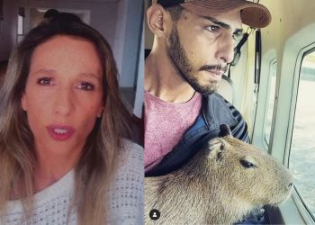 Luisa Mell gravou um vídeo tentando fugir da culpa de ter agravado a situação que levou a capivara Filó ser entregue ao Ibama.