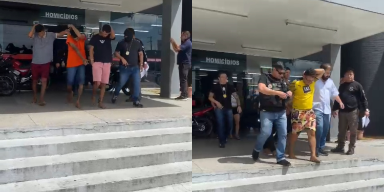 Oito pessoas suspeitas de integrar uma quadrilha foram presas na segunda-feira (10), por sequestrar e manter em cárcere privado. Quadrilha é