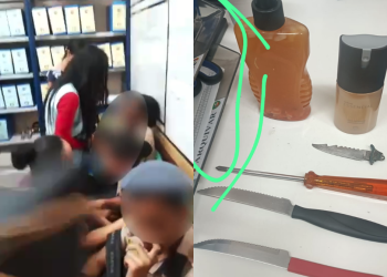 Supostamente com medo de atentados, alunos levam facas para ‘se defender’ e são expulsos do CMPM IV