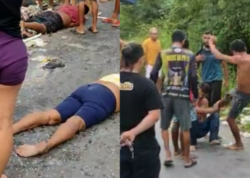 Vídeo: Motorista embriagado atropela cinco pessoas e leva surra