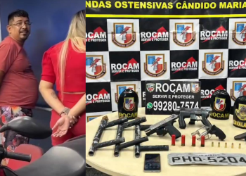Suspeito de ser chefe de uma facção criminosa, Gelson Ramos da Silva, 40, o “Sombra”, foi preso com um arsenal escondido. Suposto chefe