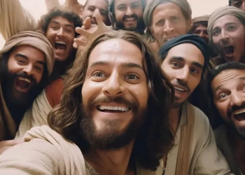 Inteligência artificial cria imagem de Jesus tirando selfie na Santa Ceia e polemiza