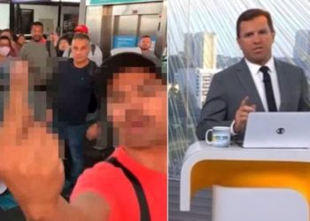 VÍDEO: Telespectador manda Globo “tomar no c*” e Bocardi revida “Vai você também”