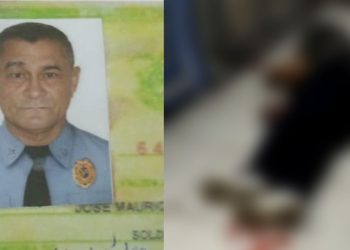 O policial militar José Maurício Barbosa Lima, 65, foi morto a tiros dentro de um açougue situado bairro Zumbi dos Palmares, em Manaus.