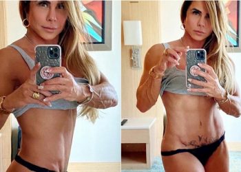 Andrea Sunshine, também conhecida como “vovó fitness” nas redes sociais, causou ao revelar ao Daily Mail que já transou com . Vovó fitness