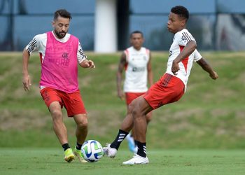 O Flamengo volta a campo neste domingo (23), contra o Internacional, pela segunda rodada do Campeonato Brasileiro.